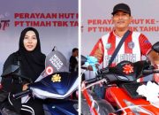 HUT ke-49 PT Timah: Kulop dan Heni Pulang Bawa Hadiah Motor dari Pekan Sehat di Pulau Belitung