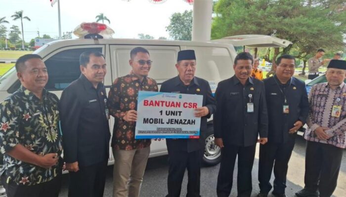 Bank Sumsel Babel Salurkan CSR, Serahkan Mobil Jenazah ke Pemprov Babel