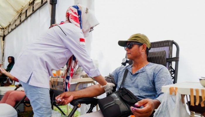 Pekan Sehat HUT ke-49 PT Timah di Bangka Barat Kumpulkan Puluhan Kantong Darah