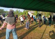 PT Timah Ajak Warga Hidup Sehat Lewat Senam Bersama