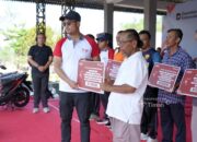Dukung Ketahanan Pangan, PT Timah Serahkan Mesin Pemipil Jagung ke Petani Gantung