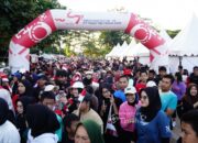 Pekan Sehat HUT ke-49 PT Timah, Ribuan Masyarakat Padati Pantai Nek Aji