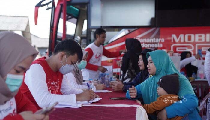 Ratusan Warga Opas Indah Antusias Manfaatkan Layanan Kesehatan Gratis PT Timah