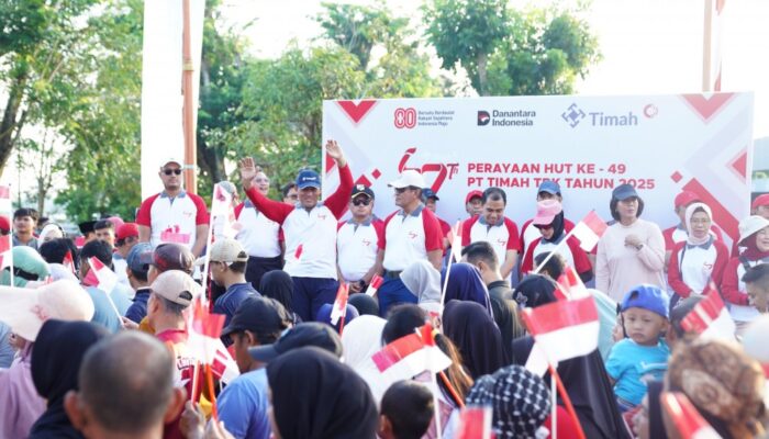 Belasan Ribu Warga Meriahkan Puncak Pekan Sehat HUT ke-49 PT Timah di Pangkalpinang