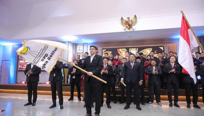 Pelantikan HIPMI Babel, Gubernur: Mari Berbuat untuk Rakyat