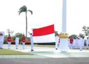 Paskibraka Babel Sukses Kibarkan Sang Merah Putih, Gubernur Sampaikan Pesan Perjuangan