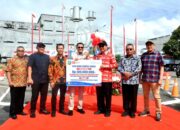 Bank Sumsel Babel Serahkan Hibah Rp100 Juta untuk Revitalisasi Tugu 1001 Warung Kopi Manggar