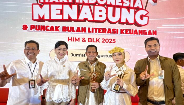 Bank Sumsel Babel Sabet Dua Penghargaan di OJK Peduli Award 2025