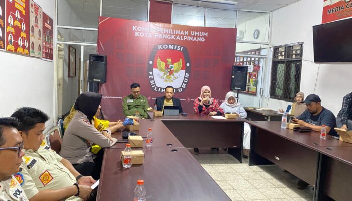 Penertiban APK Dimulai Besok, KPU Pangkalpinang Libatkan 20 Petugas di Tiap Kecamatan