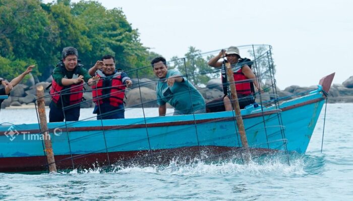 PT Timah Konsisten Lakukan Reklamasi Laut, Pulihkan Ekosistem dan Tingkatkan Hasil Nelayan