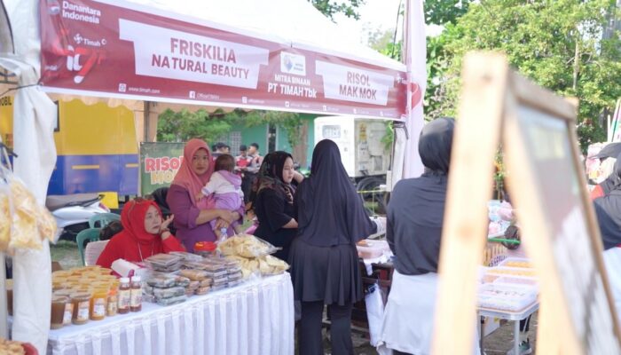 Bazar UMKM Ramaikan Pekan Sehat PT Timah, Omset Pelaku Usaha Meroket