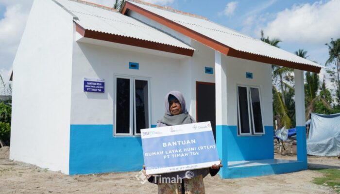 Dukung Program 3 Juta Rumah, PT Timah Hadirkan Rumah Layak Huni untuk Masyarakat di Lingkar Tambang