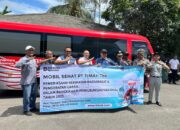 Hari Perhubungan Nasional, PT Timah dan Dishub Belitung Timur Hadirkan Mobil Sehat di Terminal Manggar