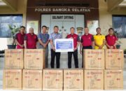 PT Timah Serahkan Mesin Tanam Jagung untuk Polres Bangka Selatan