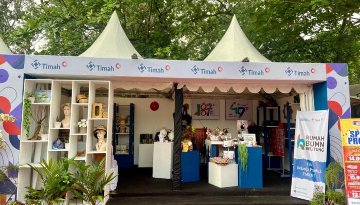 Delapan UMKM Binaan PT Timah Naik Kelas, Omset dan Produksi Meningkat