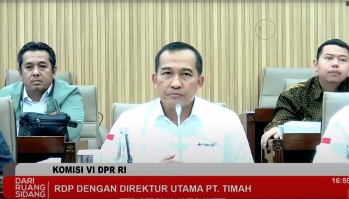 RDP Bersama Komisi VI DPR RI, Direktur Utama PT Timah Tbk Minta Dukungan Soal Regulasi Hingga Capaian Kinerja Perusahaan
