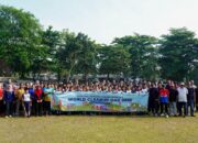 PT Timah Gelar Gotong Royong Bersih-Bersih Taman Sari Sungailiat pada World Clean Up Day 2025