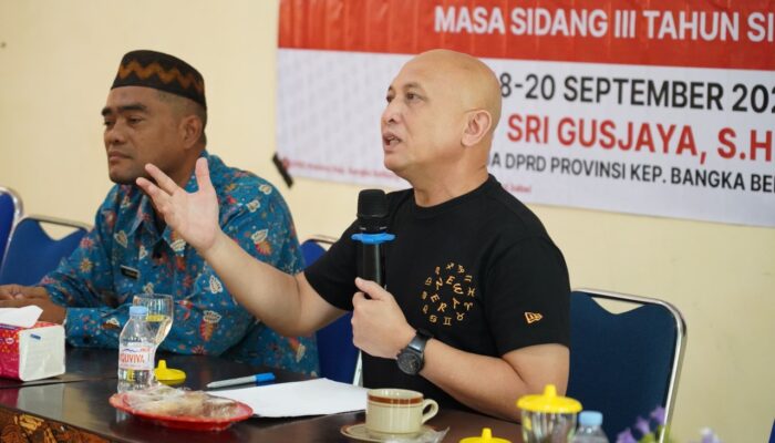 Ketua DPRD Babel Janji Kawal Kebutuhan SMKN 1 Koba, Dari Zebra Cross Hingga TPP Guru