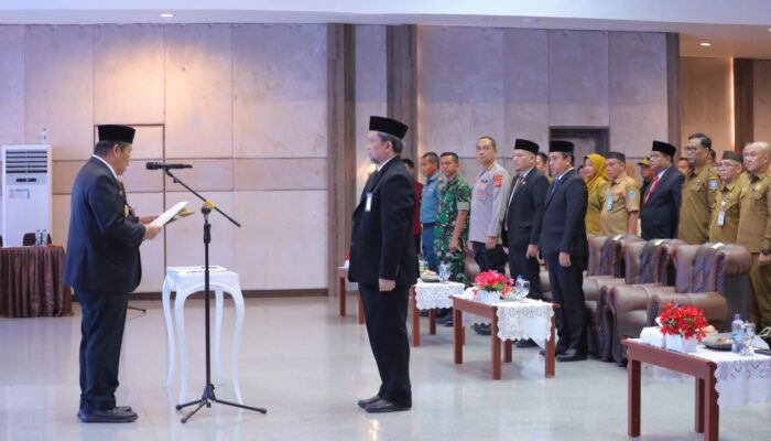 Dedi Yudistira Resmi Jabat Kepala BPKP Babel, Gubernur Harap Sinergi Diperkuat