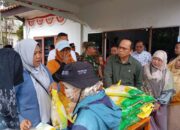 Gerakan Pangan Murah Serentak, Pemkab Bangka Tengah Distribusikan 8.750 Kg Beras