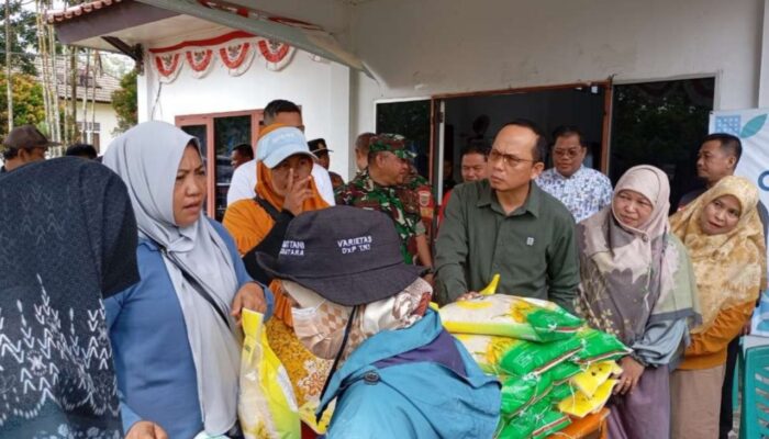 Gerakan Pangan Murah Serentak, Pemkab Bangka Tengah Distribusikan 8.750 Kg Beras
