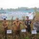 Bupati Bangka Tengah Panen Raya Bersama Gubernur, Desa Namang Jadi Lokus Ketahanan Pangan