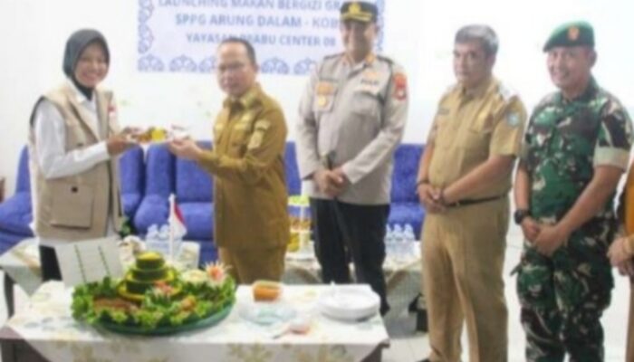 Bupati Bateng Launching Program Makan Bergizi Gratis di Enam Sekolah Koba