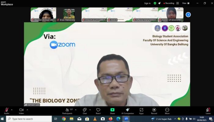 UBB Gelar Biozone 11th International Angkat Isu Rehabilitasi Pascatambang