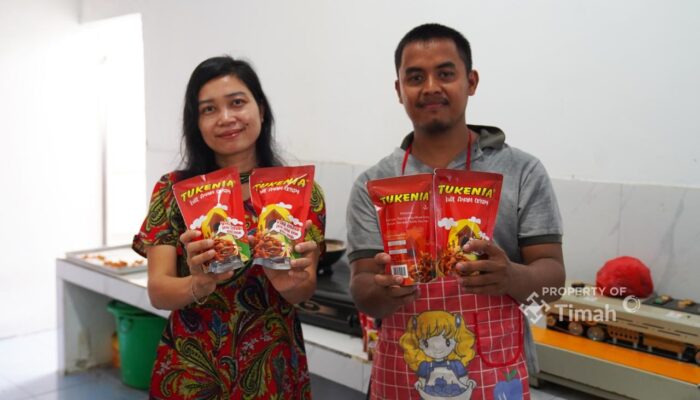 Bangkit di Tengah Pandemi, Nia Sukses Kembangkan Camilan Kulit Ayam ‘Tukenia’ Berkat Dukungan PT Timah Tbk