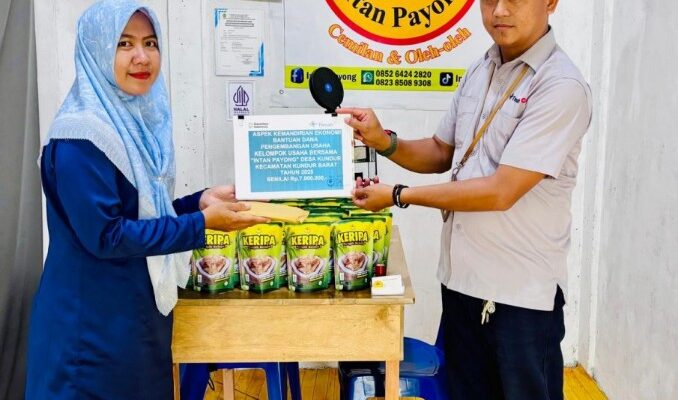 Sinergi Gerakan Ekonomi Rakyat, PT Timah Tbk Bantu UMKM KUBE Intan Payong Perkuat Kapasitas Produksi