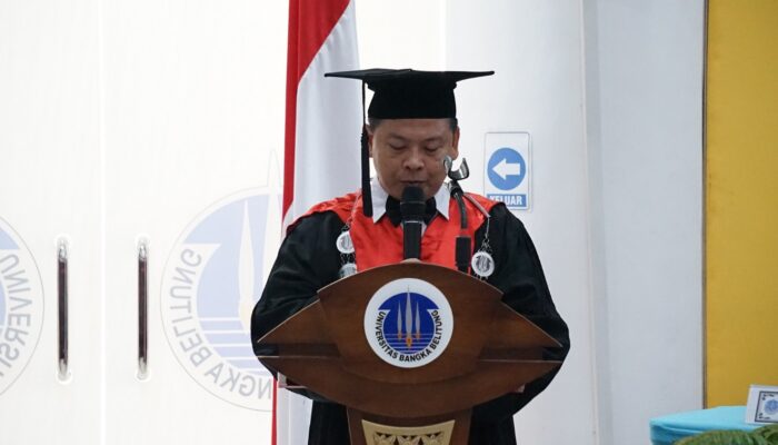UBB Kini Miliki Profesor Bidang Hukum Pertambangan
