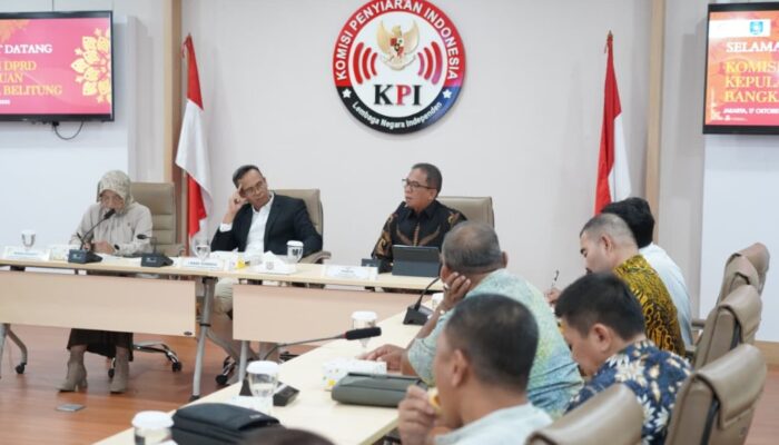 DPRD Babel Konsultasi ke KPI Pusat Bahas Seleksi Komisioner KPID