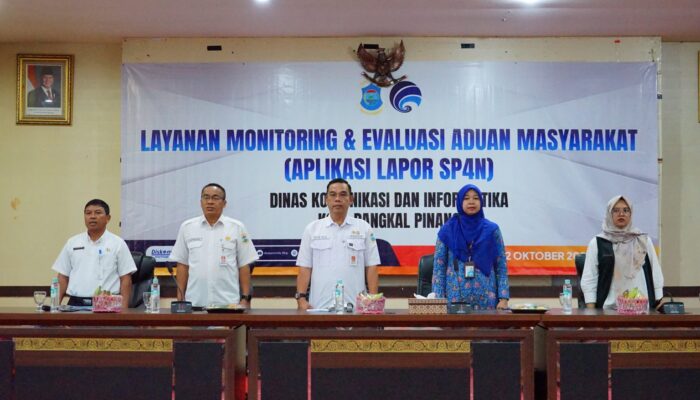 Pemkot Pangkalpinang Gencarkan Digitalisasi Layanan Publik, Aduan Warga Kini Lebih Cepat Ditangani