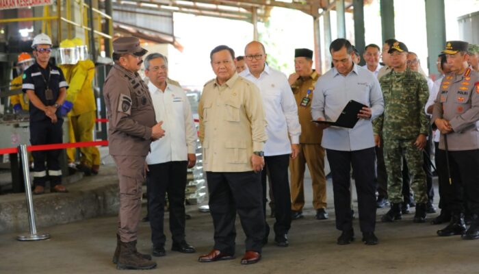 Tinjau Barang Rampasan Negara di PT Tinindo Internusa, Presiden Prabowo: Kita Sudah Selamatkan Rp300 Triliun Kekayaan Negara