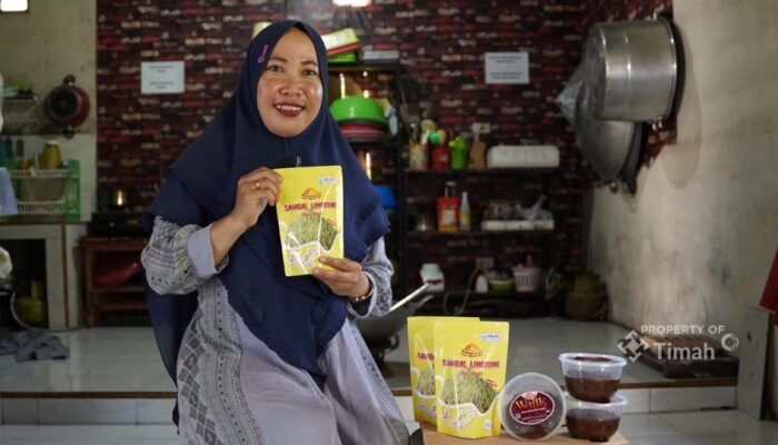 Berkat PT Timah, Sambal Lingkung ‘Dapuk Nyamen Apri’ Makin Dikenal hingga ke Mekah