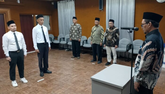 Dua Pegawai Polman Babel Resmi Dilantik Jadi PPPK, Direktur Sampaikan Pesan Tegas