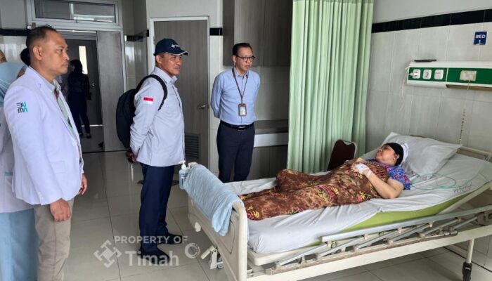 Dirut PT TIMAH Tinjau RSBT Pangkalpinang, Pastikan Karyawan Mendapat Layanan Kesehatan Terbaik