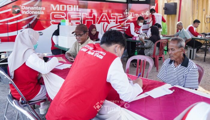 Mobil Sehat PT Timah Jangkau Ribuan Warga, Perkuat Akses Kesehatan di Lingkar Tambang