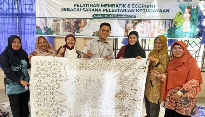 PT Timah Tbk Gelar Pelatihan Ecoprint di Karimun, Dorong Pelestarian Budaya dan Pemberdayaan Masyarakat