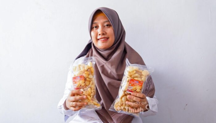 Usaha Kerupuk Kulit WanMiQ Makin Berkembang dengan Dukungan PT Timah