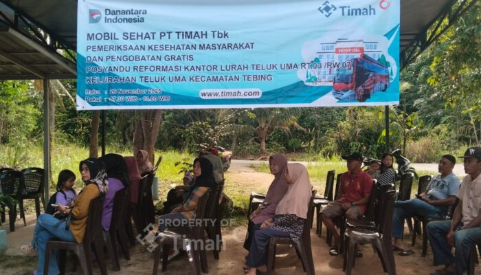 Mobil Sehat PT Timah Berikan Layanan Kesehatan Gratis bagi Warga Teluk Uma