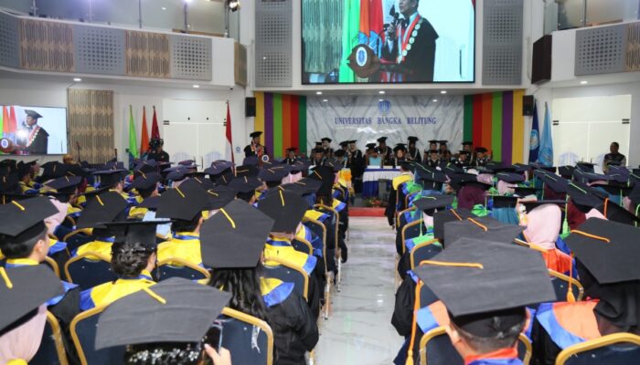 UBB Gelar Wisuda Terbesar Sepanjang Sejarah, 654 Lulusan Diwisuda Dua Sesi