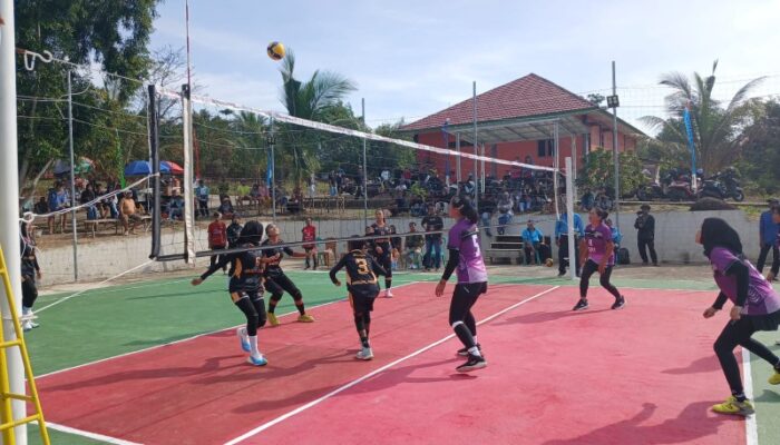 PT Timah Dukung Turnamen Voli Karang Taruna Cup II di Bangka Barat