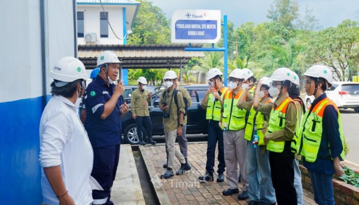 Langsung di Lokasi! Duta Minerba Akui Terpukau Lihat Praktik Tambang Berkelanjutan PT Timah Tbk