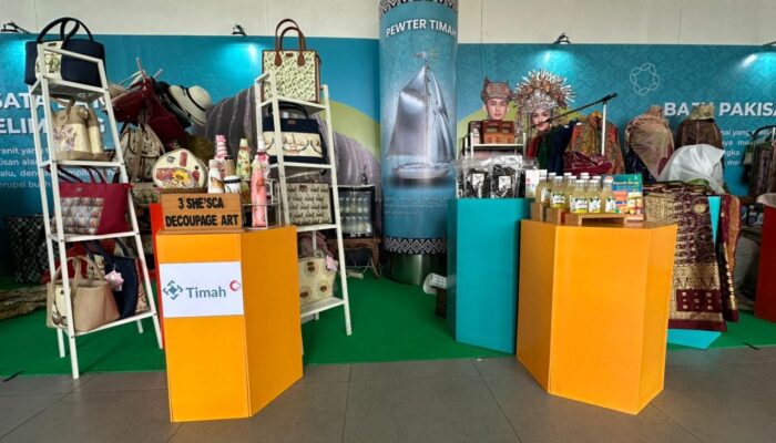 PT Timah Tbk Dorong Promosi UMKM, Libatkan Mitra Binaan di Airport Local Pride Festival Bandara Depati Amir