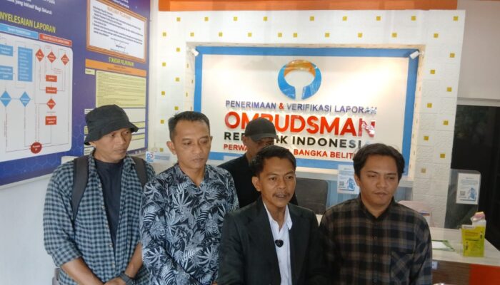 Muri Cs Laporkan Kejanggalan Seleksi KPID Babel