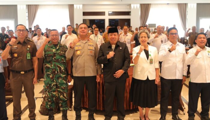 Gubernur Babel Pimpin Rakor Pengamanan Natal dan Tahun Baru 2026