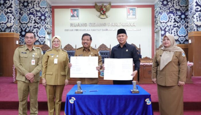 RPJMD Kota Pangkalpinang 2025–2029 Disepakati, Wali Kota Apresiasi Masukan DPRD