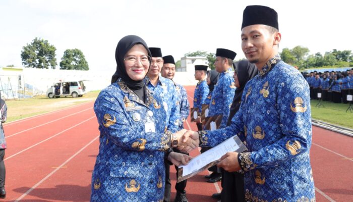 2.758 PPPK Paruh Waktu Resmi Dilantik di Pangkalpinang, Dessy Ayutrisna Beberkan Pesan Tegas