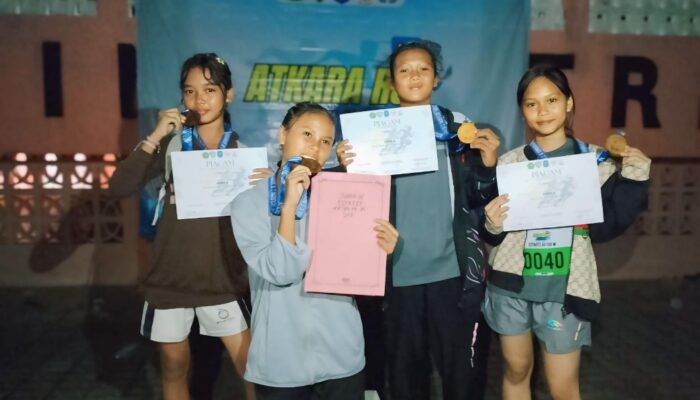 SMP Negeri 2 Pemali Raih Sejumlah Juara di ATKARA RUN UNMU Babel